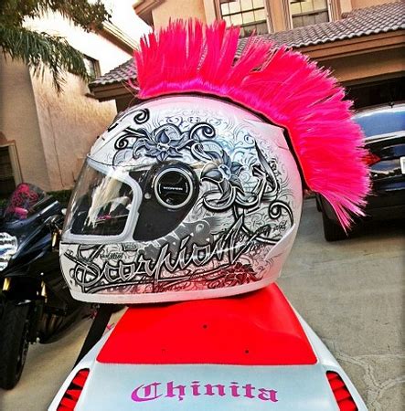 Shop motorcycle helmets & helmet accessories here at cycle gear. 101 Awesome Motorcycle Helmet Mohawks