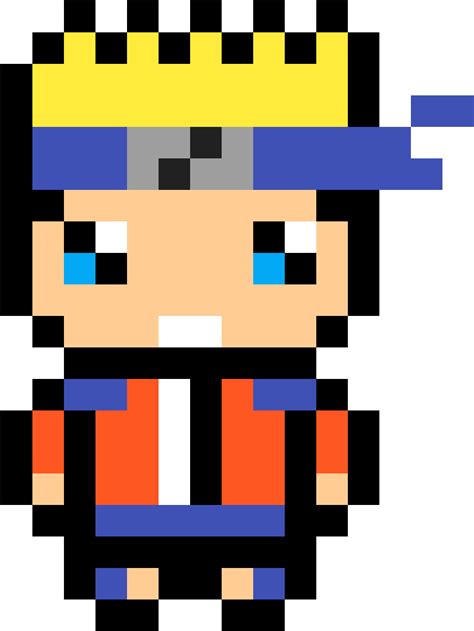 Chibi Naruto Fuyuhiko Kuzuryuu Pixel Sprite Free Transparent Png