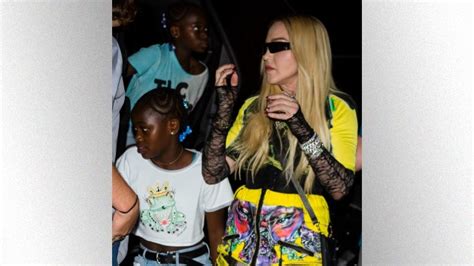 Madonna Salutes Her Daughters Stella And Estere Most Magical Twins In The World Abc Audio