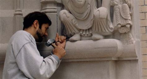 Master Stone Carver Focuses On Architectural Details Use Natural Stone