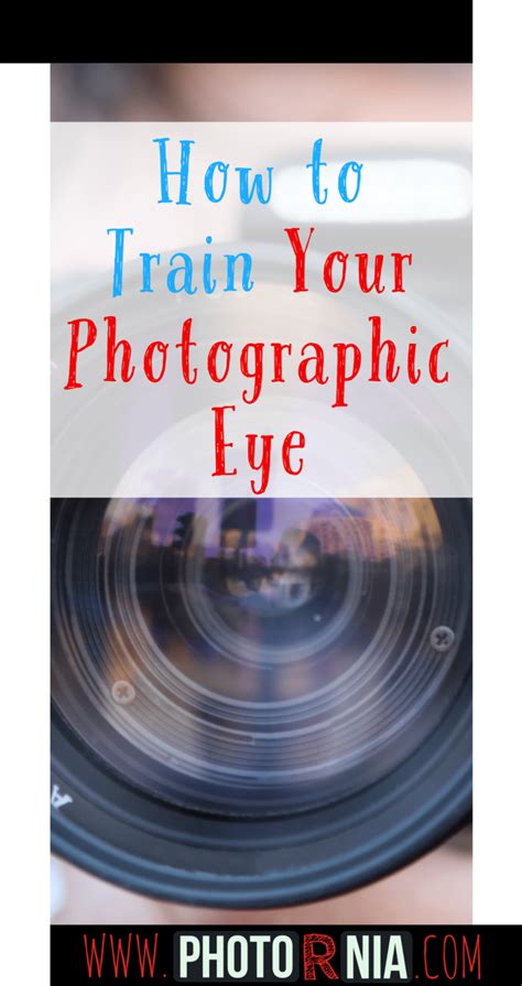 How To Train Your Photographic Eye Photornia Photography Guides