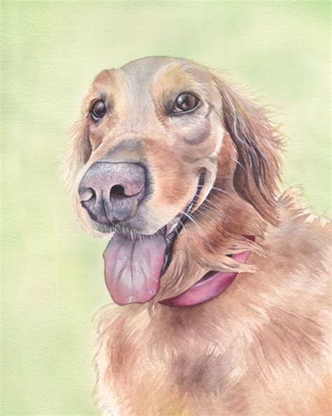 Art By Emily Lemoine Creates Custom And Original Watercolor Pet