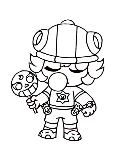 Op deze pagina hebben we de leukste brawl stars kleurplaten voor je verzameld! Kleurplaat Sugar Rush Sandy Brawl Stars | Leukekleurplaten.nl