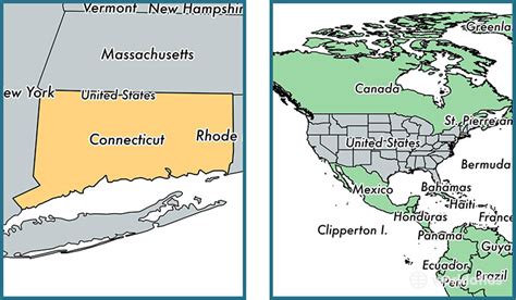 Where Is Connecticut State Where Is Connecticut Located In The World