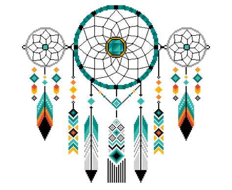Navajo Native American Dream Catcher Bohemian Ethnic Tribal Etsy