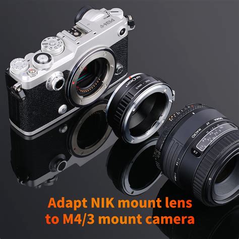 kandf concept m11121 nikon f lenses to m43 mft lens mount adapter kentfaith