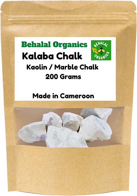 Edible Clay Kaolin Kalaba Marble Chalk Calabash