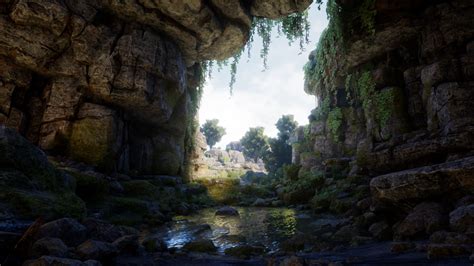 Nature Cave Cliff In Environments Ue Marketplace