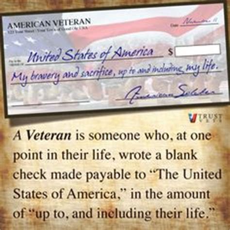 I am a veteran, as are most of my personal friends. 155 Best Thank a Veteran Every Day! images | Blank check, National guard, America