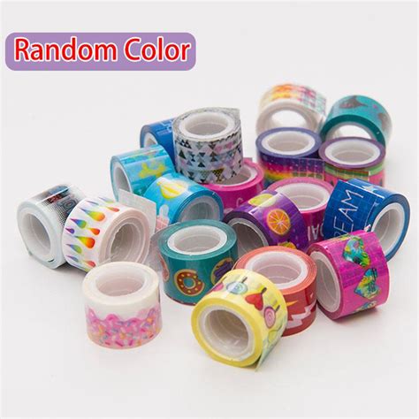 buy 10pcs set cute tool decorative kawaii hand account washi tape masking tape at affordable