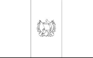 Guatemala Flag Coloring Page