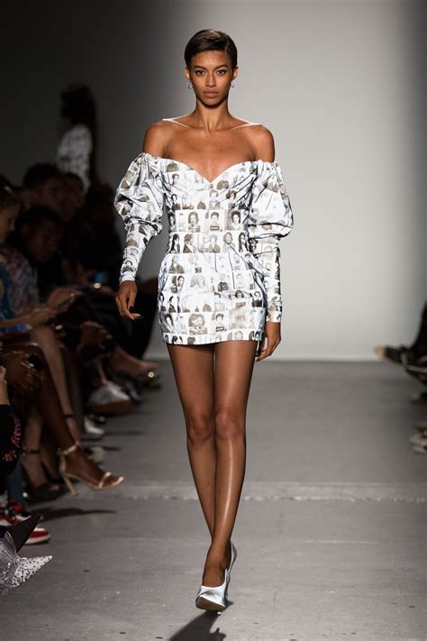 Laquan Smith Spring 2019 Ready To Wear Collection Vogue Pop Fashion
