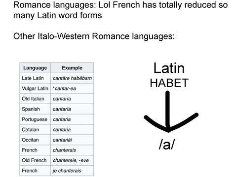 Romance Languages Just Hate Pronouncing Haberes Conjugations R