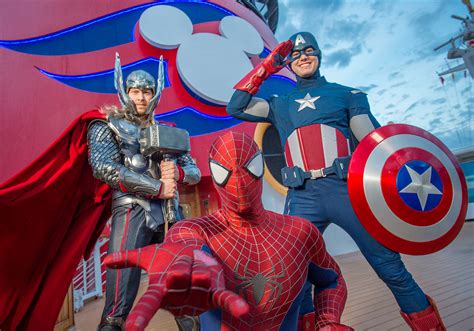 Set Sail With Marvel Super Heroes On A Disney Cruise