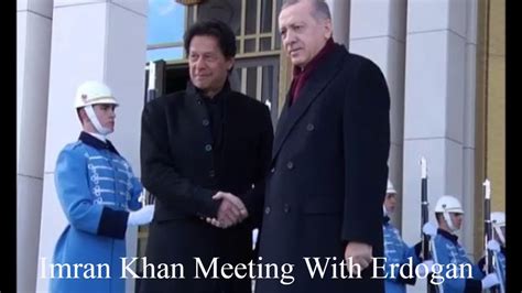 Prime Minister Of Pakistan Imran Khan Meet President Of Turkey Recep