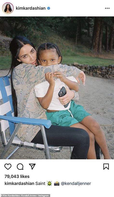 Kim Kardashian And Her Son Saint Five Share A Sweet Embrace After A
