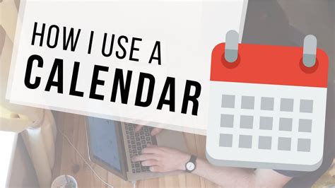 How I Use A Calendar 📅 Youtube