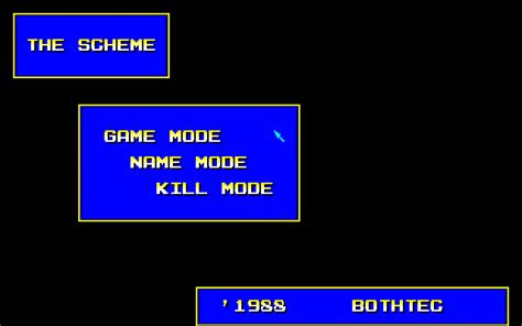 The Scheme Screenshots For Pc 88 Mobygames