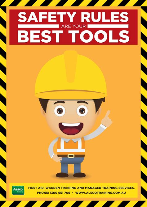 Safety Poster Templates Free Download Aulaiestpdm Blog