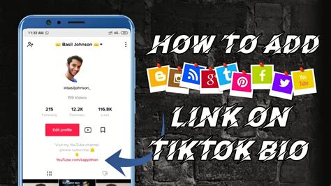 How To Add Link On Tiktok Bio Clickable Website Link On Tiktok