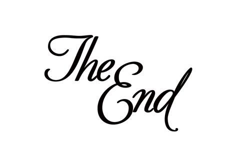 Png The End Transparent The Endpng Images Pluspng