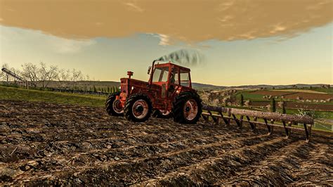 Fs19 Rusty Tractor With Old Plow V10 Farming Simulator 19 Modsclub