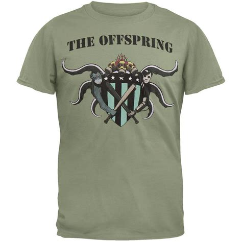 The Offspring The Offspring Crest Soft T Shirt Large Walmart