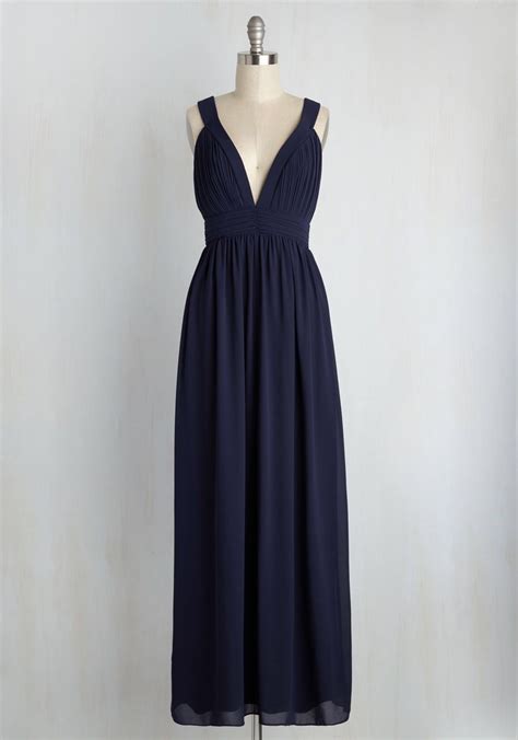 Glamour Out The Details Dress In Midnight Modcloth Pretty Bridesmaid
