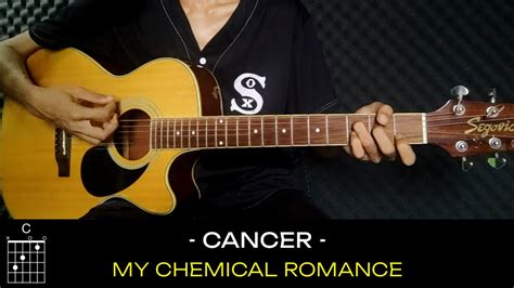 My Chemical Romance Cancer Chord Gampang Dari C Youtube