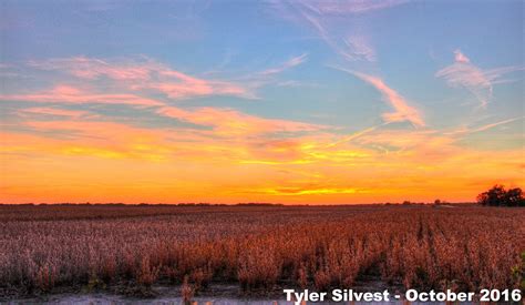 24 Autumn Sunset Over Eastern Douglas County Ks 10 21 16 Flickr