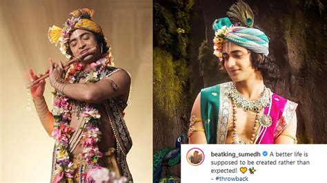 Radhakrishn Fame Sumedh Mudgalkar Shares Divine Post Fans Love It Iwmbuzz