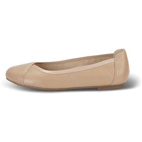 The All Day Arch Supporting Ballet Flats Solid Hammacher Schlemmer