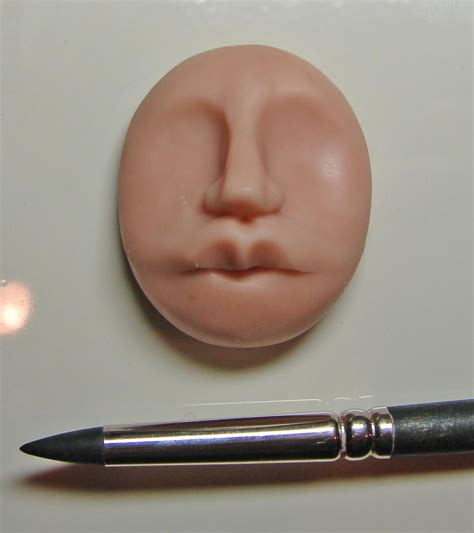 Step By Step Instructions Tutorial On How To Shape Polymer Clay Faces