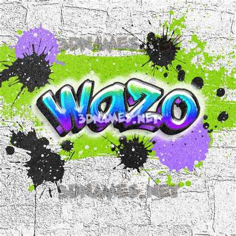 16 3d Names For Wazo