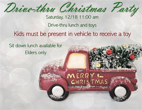 Drive Thru Christmas Party Mesa Grande