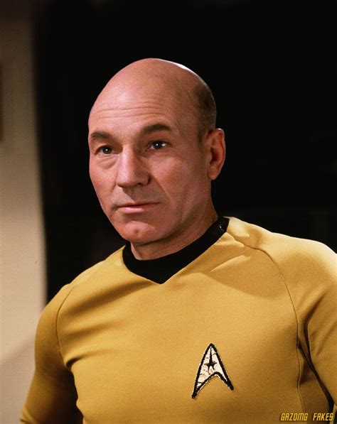 Patrick Stewart Captain Jean Luc Picard Star Trek By Gazomg Picard