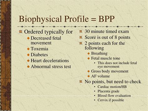 Ppt Biophysical Profile Powerpoint Presentation Free Download Id