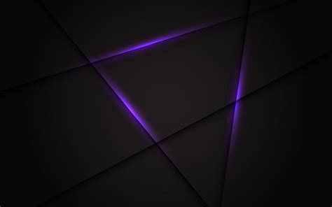 Black Stylish Texture Purple Neon Light Black Stylish Background