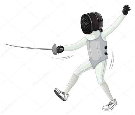 Dans les années 1970, le magazine évolue graphiquement, invente, de façon parfois surprenante 18. Athlète en uniforme d'escrime avec épée image vectorielle ...