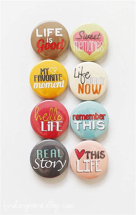 Hello Life Flair Button By Findingnana On Etsy 600 Hello Life Pin