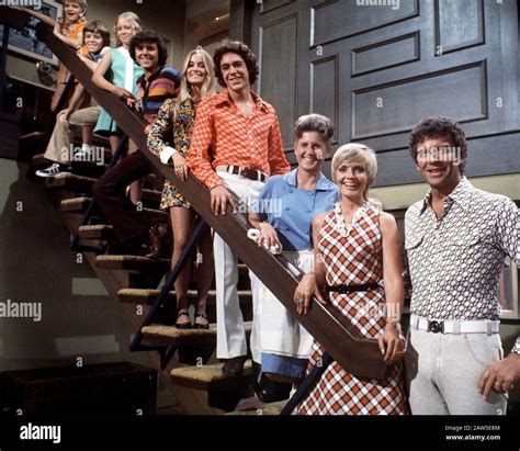 1969 1974 usa pubblicity still with the cast of paramount television serial the brady