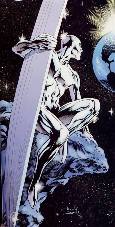 Silver Surfer Marvel Comics Art Comic Art