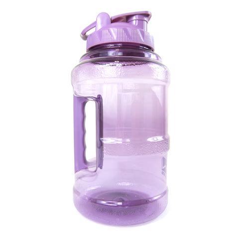 88 Oz Large Water Bottle Sports Gym Camping Jug Carry Handle Leak Proof