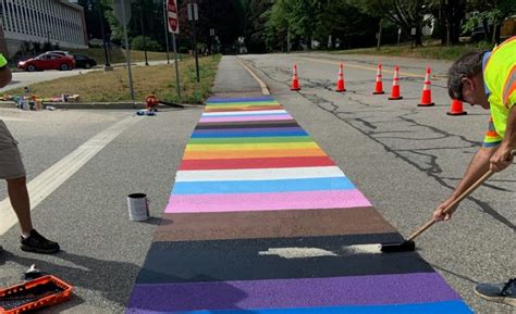 Ellsworth Maine School Board Endorses Student Plan To Paint Crosswalks