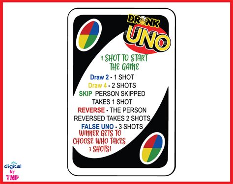 Uno Rules Printable
