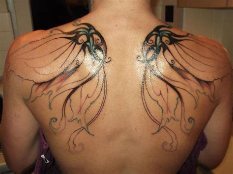 B Sta Fairy Wing Tattoos Id Erna P Pinterest