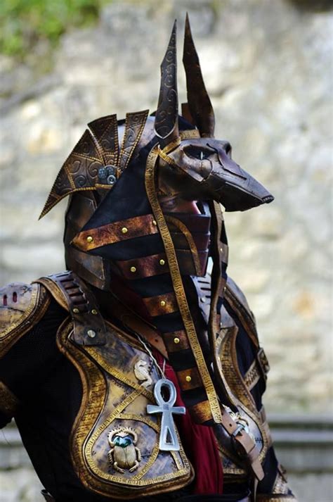 Anubis Mask By Lorigine Du Monstre Costume Egyptian Costume