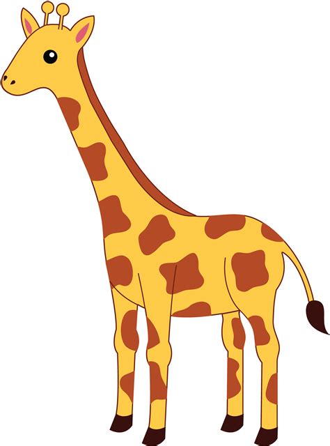 Cartoon Giraffe Giraffe Drawing Cartoon Clip Art