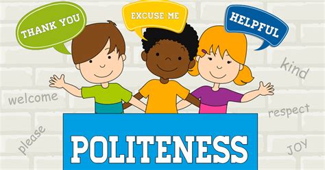 Politeness Theme And Activities Educatall