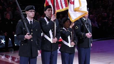 National Anthem Los Angeles Clippers Vs Utah Jazz 02 27 2019 Youtube